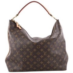 Louis Vuitton Sully Handbag Monogram Canvas MM