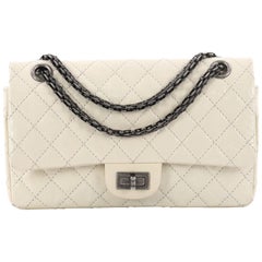 Chanel Reissue 2.55 Handbag Quilted Glazed Calfskin 225