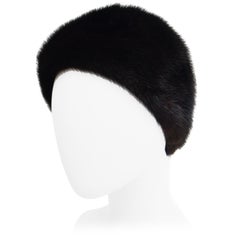 Dior Mink Chapeau Fur Hat, 1950s 