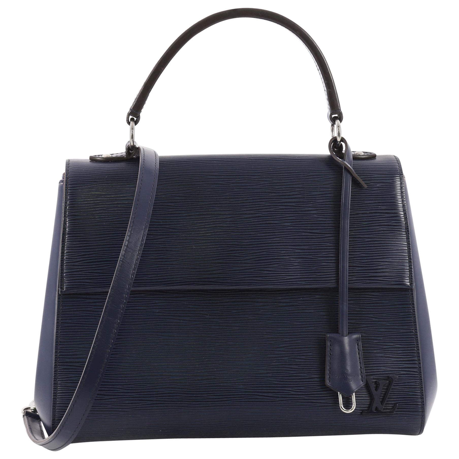 Louis Vuitton Cluny Top Handle Bag Epi Leather MM