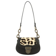 Bottega Veneta Umbria Shoulder Bag Leather with Calf Hair Small