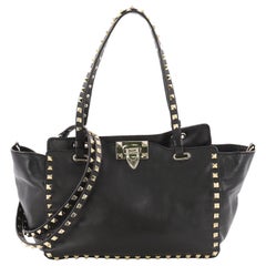 Valentino Rockstud Tote Soft Leather Small