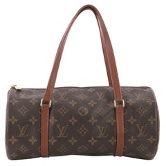 Louis Vuitton Papillon Handbag Monogram Canvas 30