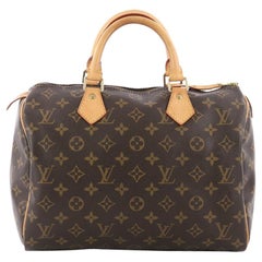 Louis Vuitton Speedy Handbag Monogram Canvas 30
