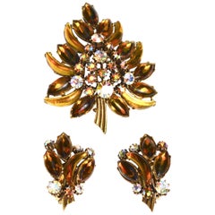 Retro Florenza Brooch, 1960s 