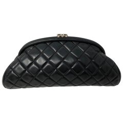 Chanel Black Timeless Clutch 