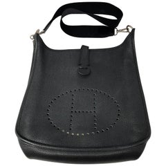 Hermes Black Evelyne GM bag