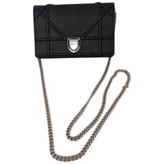 Christian Dior Diorama Black Mini Crossbody Bag
