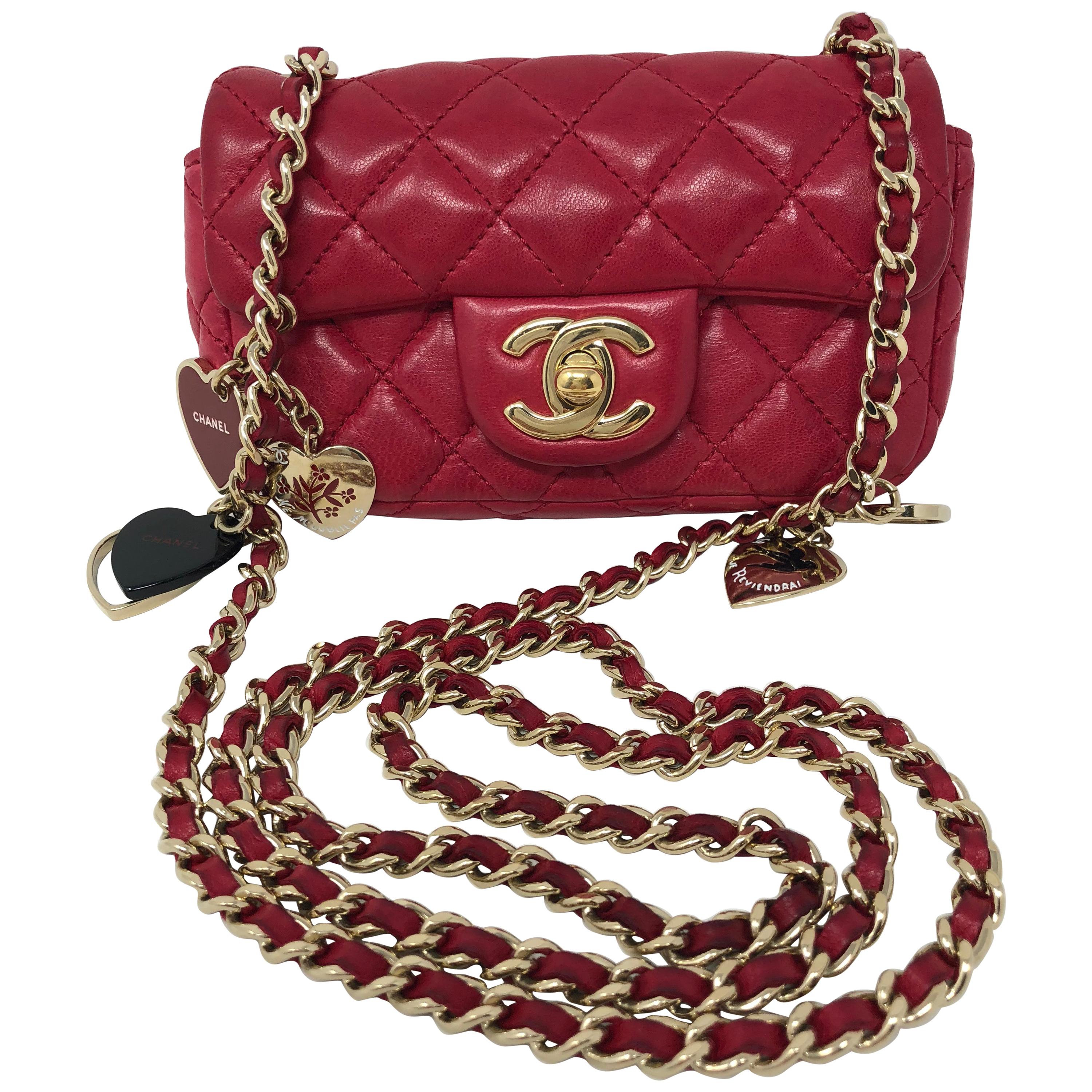 Chanel Extra Mini Crossbody Bag with Charms 