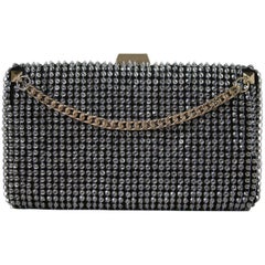 Valentino Crystal Embellished Chain Clutch