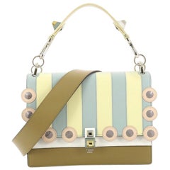 Fendi Eyelet Kan I Handbag Leather Medium