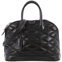 Louis Vuitton Alma Handbag Malletage Leather PM 
