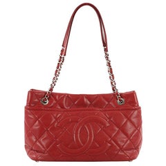 Chanel Timeless CC Soft Tote Quilted Caviar Medium