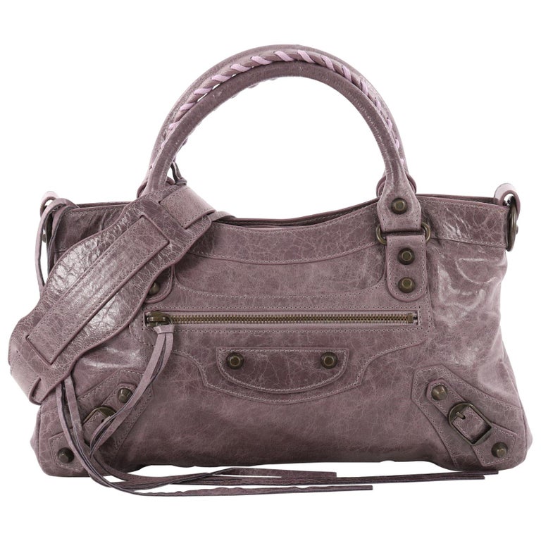 Balenciaga First Classic Studs Handbag Leather At 1stdibs Balenciaga First Classic Studs Handbag Leather For