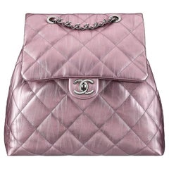 Chanel Iridescent Calfskin Backpack 