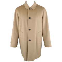 MARC JACOBS Coat - US40 Tan Camel Hair Car Coat