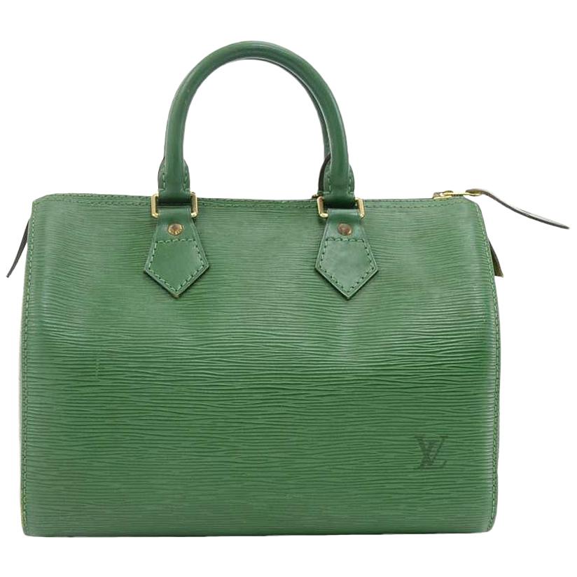 Louis Vuitton Vintage Louis Vuitton Speedy 25 City Green Epi