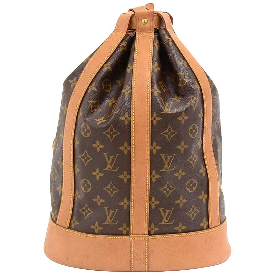 Louis Vuitton Randonee PM Monogram Canvas Shoulder Bag For Sale