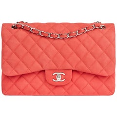 Pink Chanel Jumbo - 13 For Sale on 1stDibs