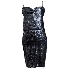 1960s Sequin Two Piece designed by Meico