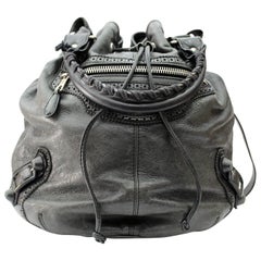 Balenciaga Leather Carly Shoulder Bag