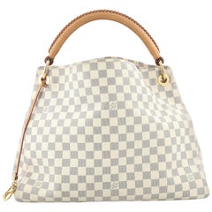 Used Louis Vuitton Artsy Handbag Damier MM 