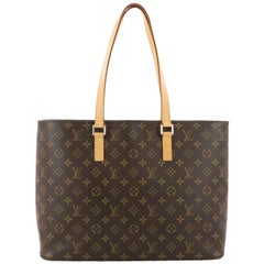 Louis Vuitton Luco Handbag Monogram Canvas