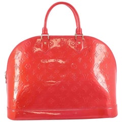 Louis Vuitton Alma Handbag Monogram Vernis GM