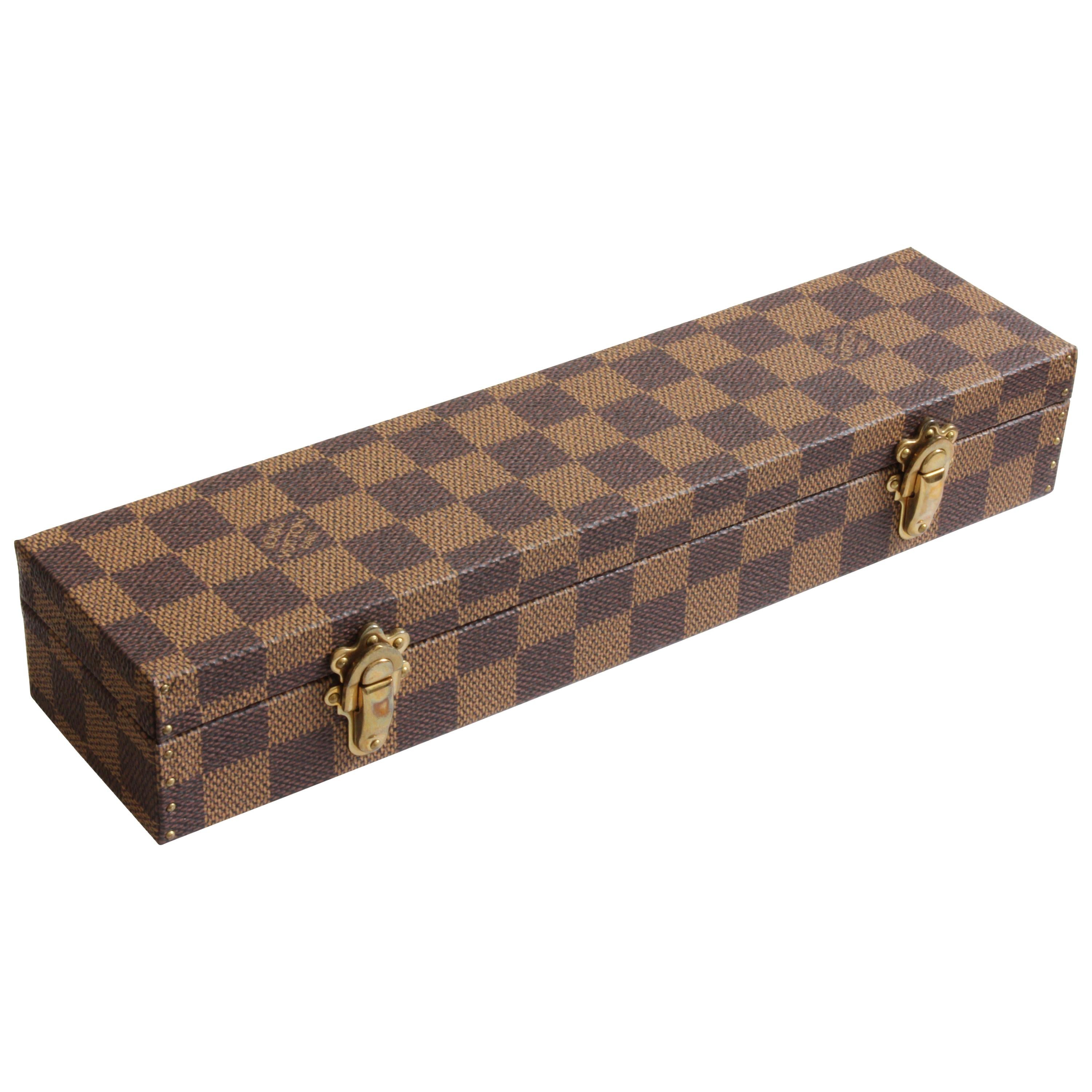 Louis Vuitton, Bags, Louis Vuitton Hand Painted Travel Jewelry Box