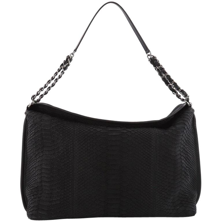 Chanel French Riviera Hobo Python Large at 1stDibs