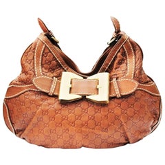 Gucci Leather Top Handle Bag