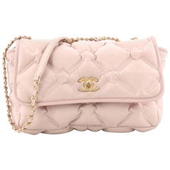 Chanel Chesterfield Flap Bag Quilted Calfskin Jumbo at 1stDibs