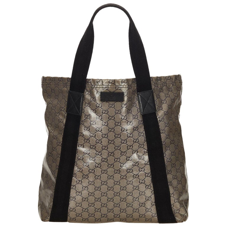 brown and black gucci bag