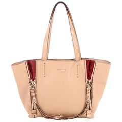 Chloe Milo Shopping Tote Leather Small