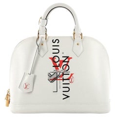 Louis Vuitton Alma Handbag Limited Edition Mars Smooth Epi Leather PM