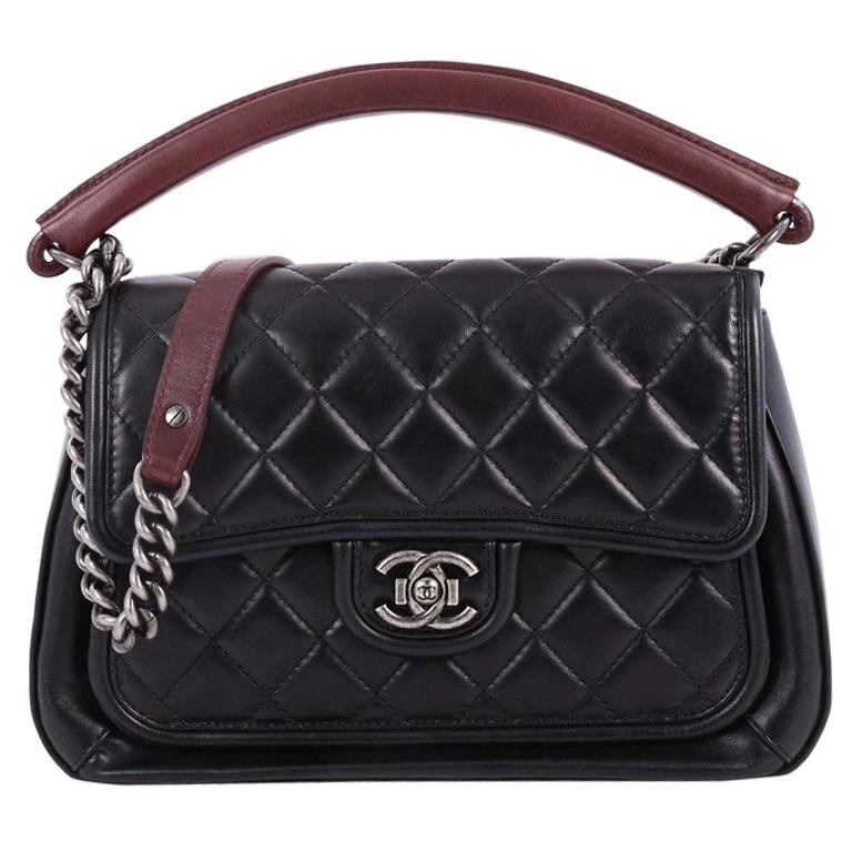 Chanel Prestige Flap Bag Quilted Calfskin Large at 1stDibs