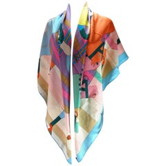 Hermès Rocabar 140 cm / 55 inch Cachemere Shawl