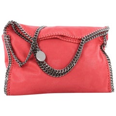 Stella McCartney Falabella Fold Over Bag Shaggy Deer