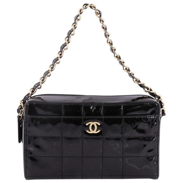 chanel chocolate bar shoulder bags