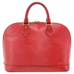 Louis Vuitton LV Alma bb new DE Brown Leather ref.228579 - Joli Closet