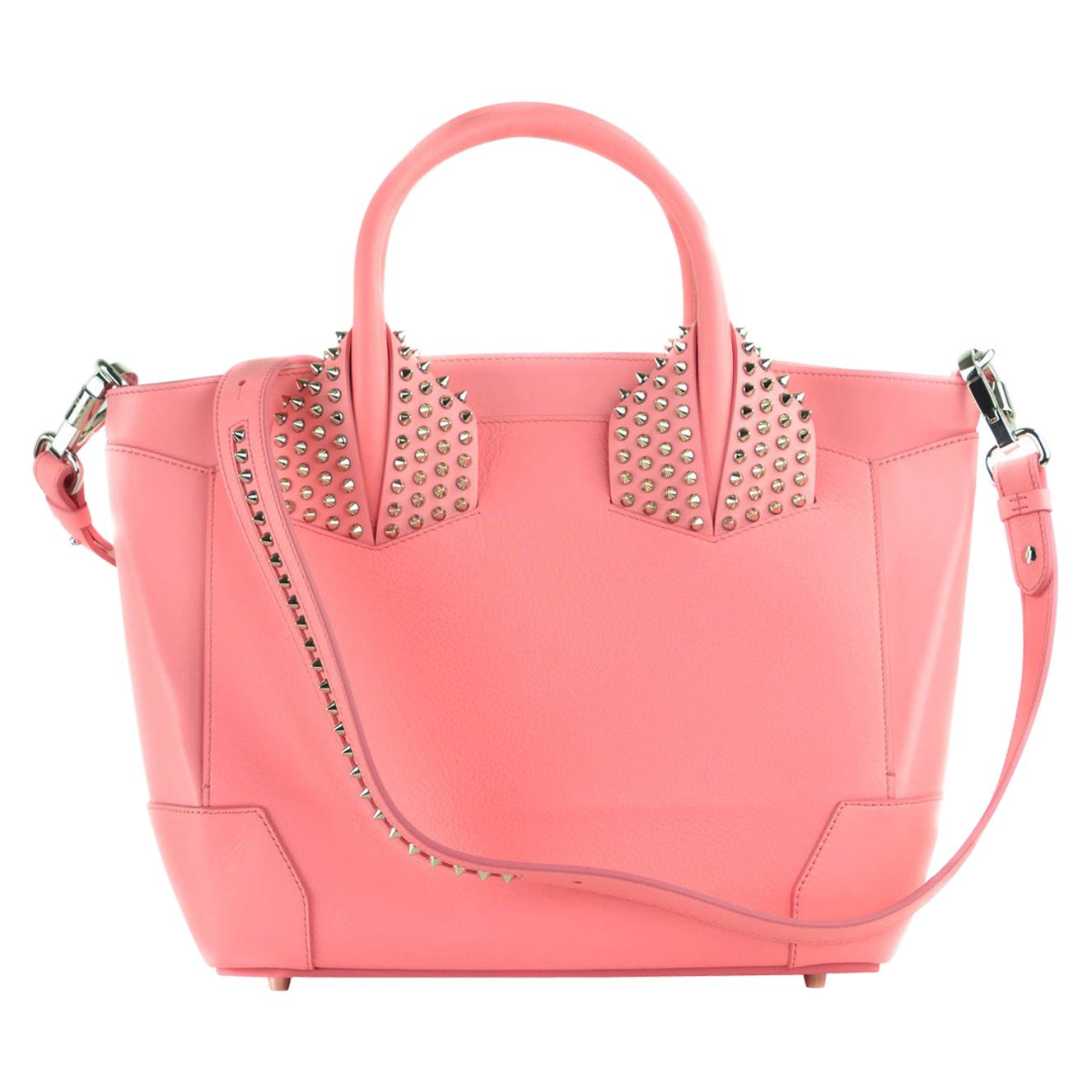 Christian Louboutin Women's Eloise Pink Large Tote For Sale