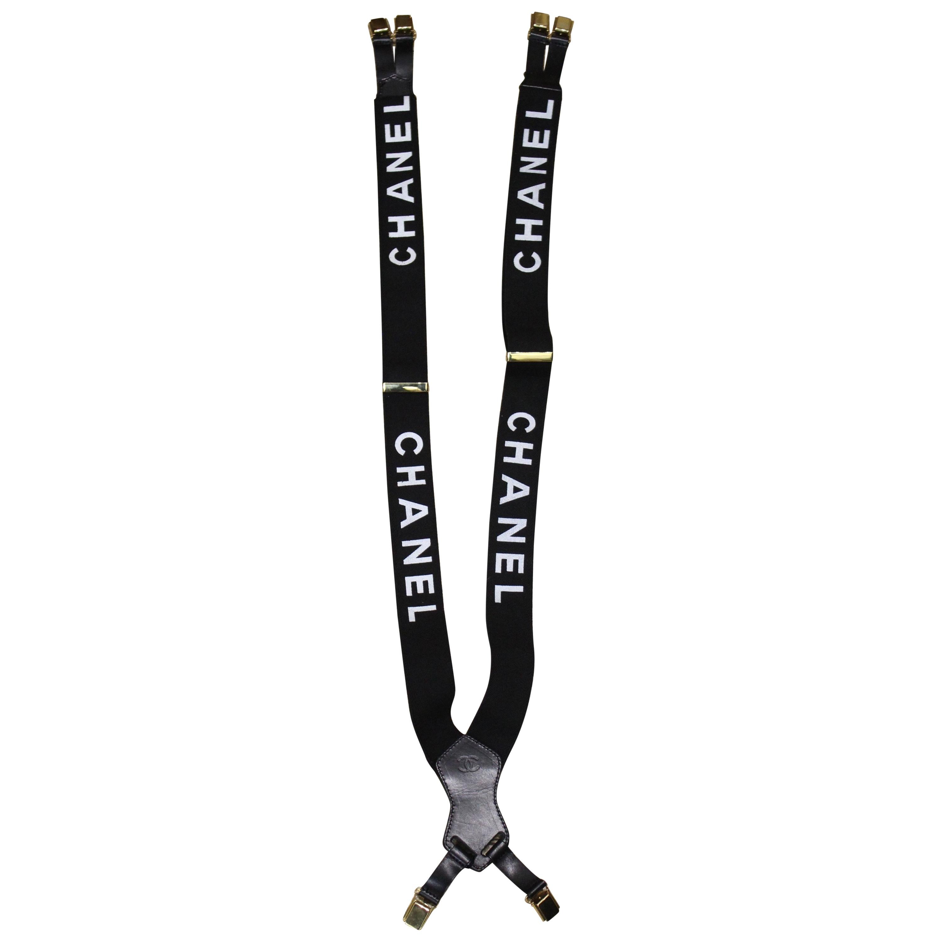 Chanel Vintage Iconic  Suspenders. Excellent Condiition