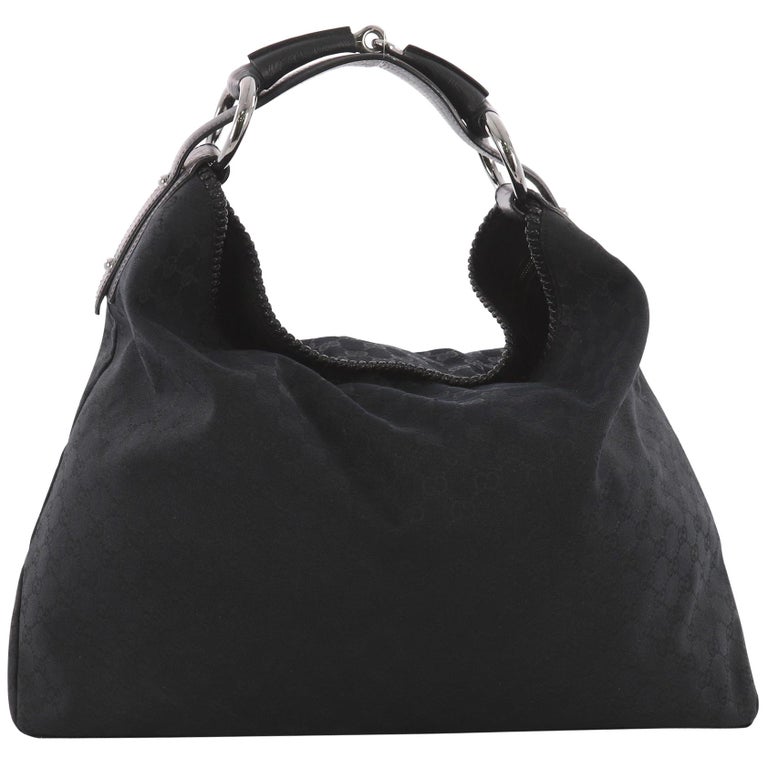 Gucci Horsebit Hobo GG Canvas Large at 1stDibs gucci large horsebit hobo