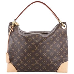  Louis Vuitton Berri Handbag Monogram Canvas PM