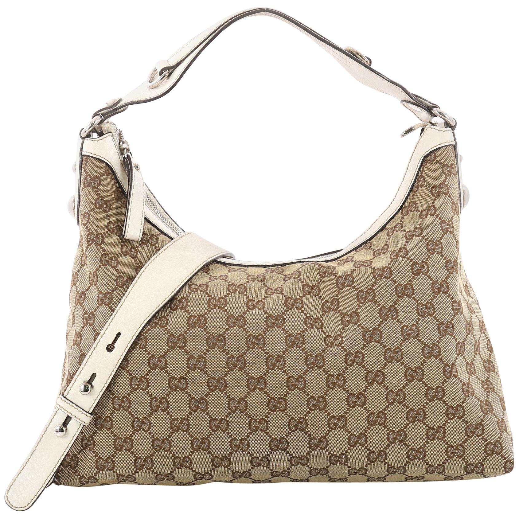 Gucci Icon Bit Hobo GG Canvas Medium