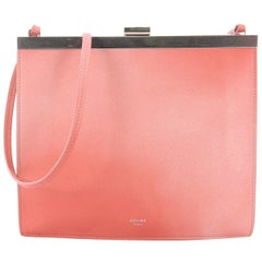 Celine - Sac à main en cuir mini avec fermoir