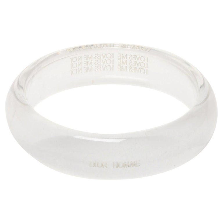 Dior Homme "loves me loves me not" cuff at 1stDibs