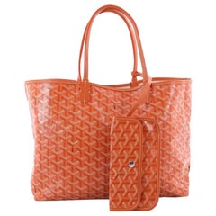 Goyard St. Louis Tote Coated Canvas PM