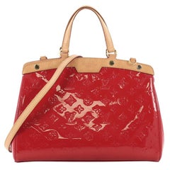 louis vuitton brea vernis mm burgundy patent leather shoulder bag –  ClosetsNYC