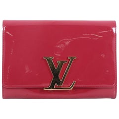 Louis Vuitton Louise Clutch Patent MM